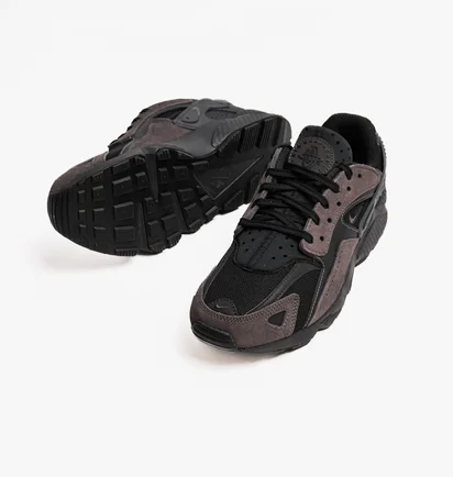 Кросівки чоловічі Nike Air Huarache Runner Casual Shoes Black/Brown DZ3306-002