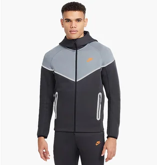 Толстовка чоловіча Nike Tech Fleece Grey HQ3746-060