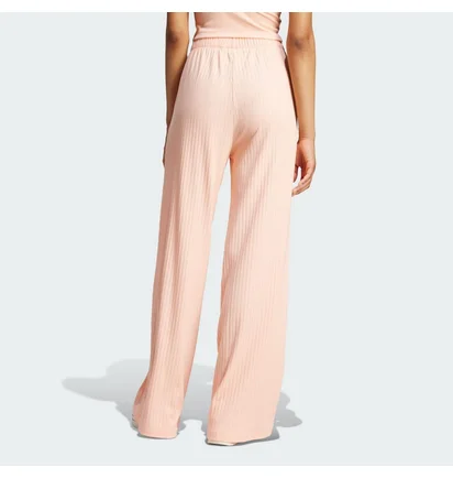 Штани жіночі Adidas Essentials Wide Rib Peach JD0766