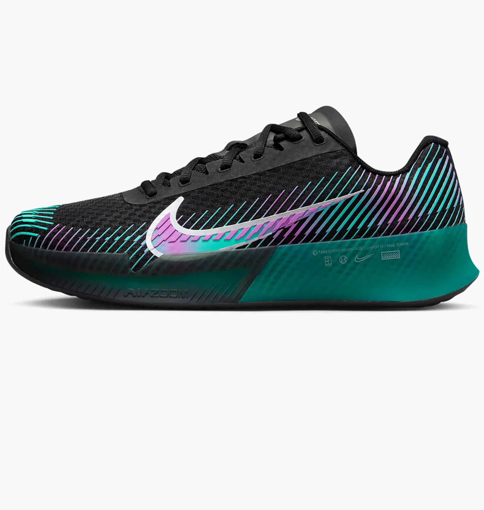 ᐉ Кроссовки мужские Nike Court Air Zoom Vapor 11 Attack Prm Black