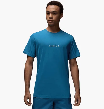 Футболка мужская Air Jordan Embroidered Crew Light Blue DM3182-457
