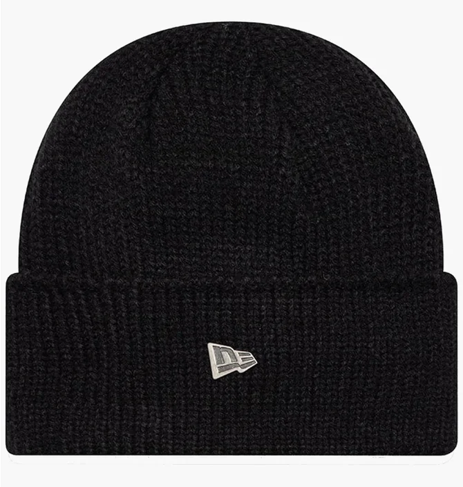 Шапка унисекс NEW ERA Ne Wide Beanie Grey 60565441