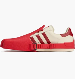 Кроссовки унисекс Adidas Х Avavav Superstar Superfinger Pack Beige/Red JP7142