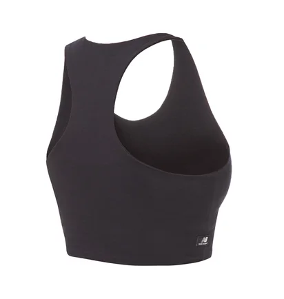 Топ женский New Balance Essentials Reimagined Bra Black WB31500BK