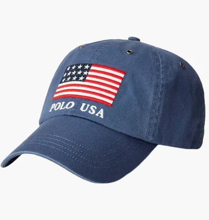 Кепка унисекс Polo Ralph Lauren Usa Flag Sport Blue 710870467002