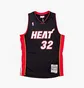 Майка чоловіча Mitchell & Ness Nba Swingman Jersey Miami Heat Road 2005-06 Shaquille ONeal Black SMJYAC18017-MHEBLCK05SON