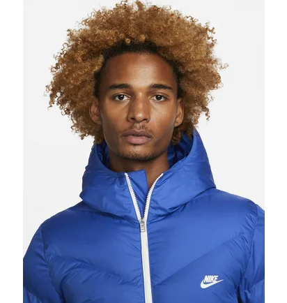 Пуховик чоловічий Nike M Nk Sf Wr Pl-Fld Hd Jkt Blue Dr9605-480