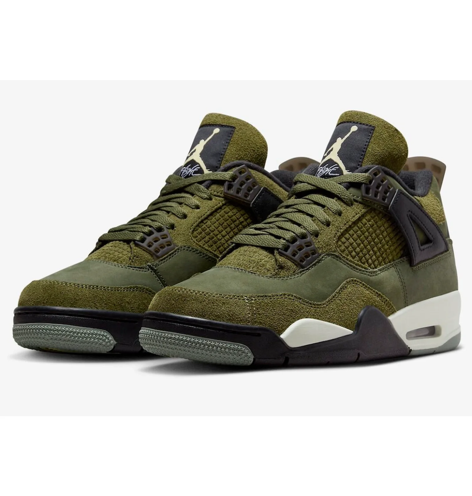 Air Jordan 4”Craft” 箱あり ᐉ Кроссовки мужские Air Jordan 4 Retro Se Craft Medium Green