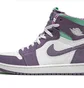 Кроссовки мужские Air Jordan 1 High Zoom Cmft White/Violet CT0978-150