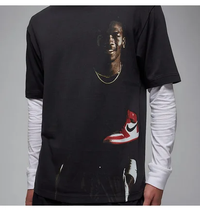 Футболка мужская Air Jordan Crew-Neck Black HQ2666-045