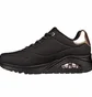 Кросівки жіночі Skechers Uno Shimmer Away Black 155196-BBK