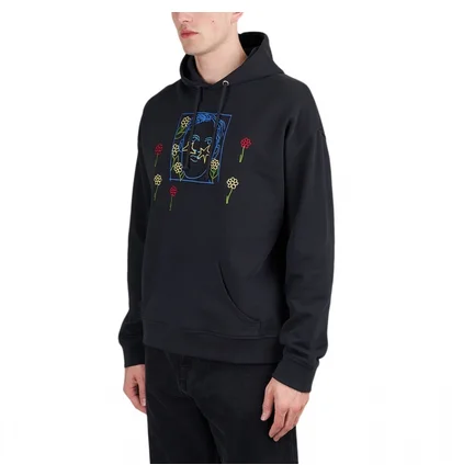 Худи унисекс Carne Bollente Laid Back Hoodie Black SS23H0104-BLACK