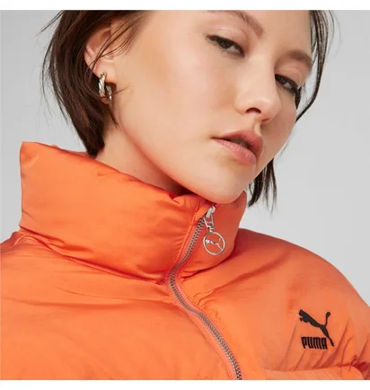 Пуховик жіночий Puma Classics Oversized Orange 621693-60