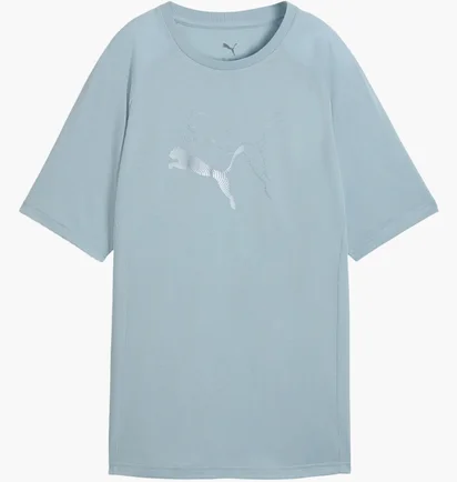 Футболка жіноча Puma Evostripe Relaxed Gr Blue 691896-47