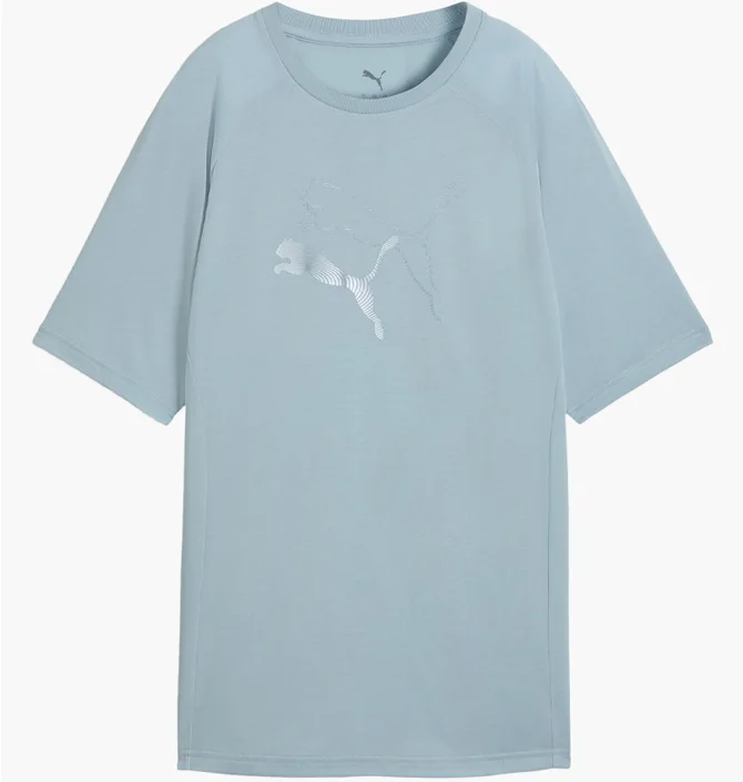 Футболка жіноча Puma Evostripe Relaxed Gr Blue 691896-47