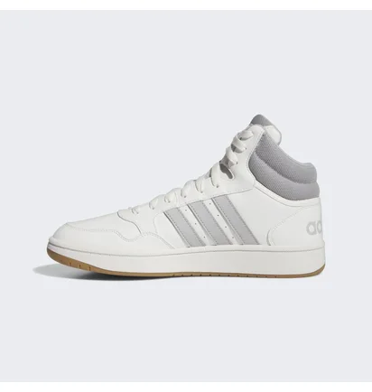 Кроссовки мужские Adidas Hoops 3.0 Mid Lifestyle Basketball Classic Vintage Shoes White IG5568