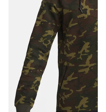 Толстовка чоловіча Nike Sportswear Tech Fleece Og Windrunner Camo/Green FN3929-355
