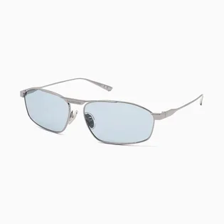 Солнцезащитные очки Balenciaga Metallic/Light Blue BB0416S-005-63