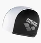 Шапочка для плавания детская Arena Polyester Ii Jr Black/White 002468-510