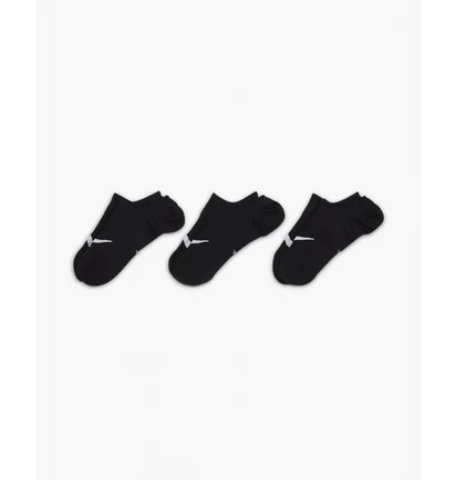 Шкарпетки жіночі Nike U Nk Everyday Plus Ltwt Footie Black (3 пари) SX5277-011