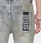 Джинси чоловічі Ksubi Chitch Stature Blue Trashed Idols Light Blue MSP26DJ012