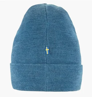 Шапка унисекс Fjallraven Classic Knit Blue 77368.543
