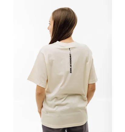 Футболка жіноча Nike W Tee Bf Gls Beige FZ4634-113