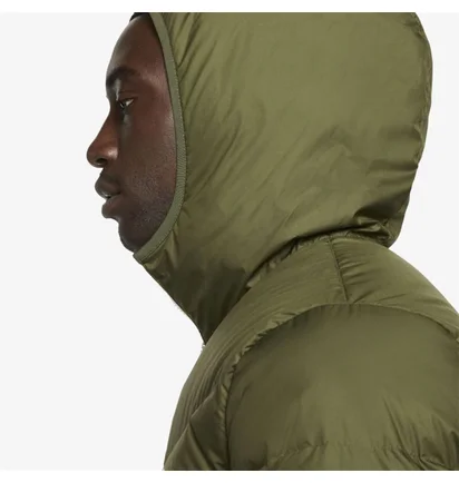 Пуховик мужской Nike Down Fill Hooded Jacket Olive DV5121-326