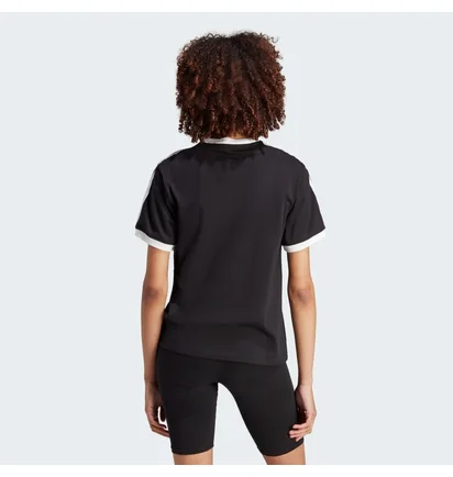 Футболка жіноча Adidas Adicolor Classics 3-Stripes Tee Black IK4049