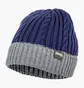 Шапка унисекс Jeep Twisted Tricot Hat J22W Blue/Grey O102602-K879