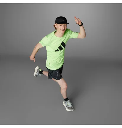 Футболка мужская Adidas Run It Green IN0078