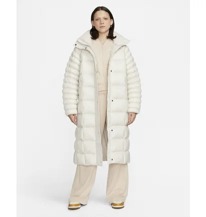 Парка жіноча Nike Sportswear Swoosh Puffer Primaloft® Therma-Fit Oversized Parka White FB7670-104