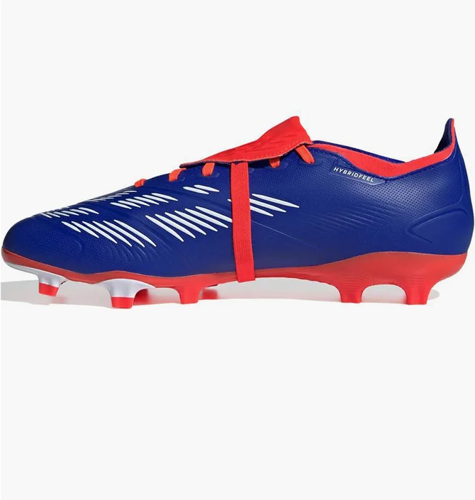 Бутсы унисекс Adidas Predator League Fold-Over Tongue Fg Blue JP7209