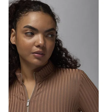 Кофта женская Air Jordan Long-Sleeve Top Brown FV7185-223