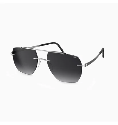 Сонцезахисні окуляри Silhouette Grey/Metallic 8746-7000