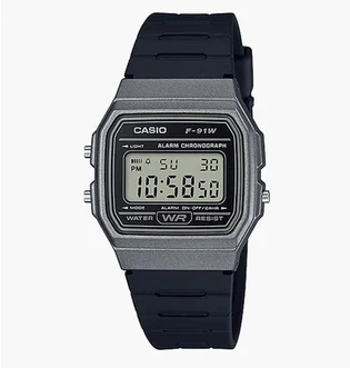 Годинник чоловічий Casio F-91WM-1B