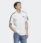 Поло мужское Adidas Essentials Piqué Embroidered Small Logo 3-Stripes Polo Shirt White Ic9312