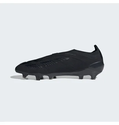 Бутси унісекс Adidas Predator 24 Elite Laceless Firm Ground Cleats Black IE1807