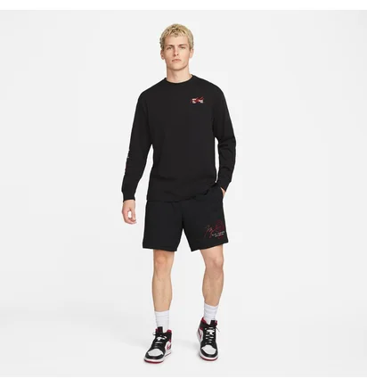 Свитшот мужской Air Jordan 1 Flt Hrtg 85 Ls Crew Black DM0846-010