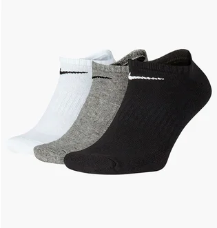 Носки унисекс Nike Everyday Cushion No Show Multi (3 пары) Sx7673-964