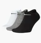 Носки унисекс Nike Everyday Cushion No Show Multi (3 пары) Sx7673-964