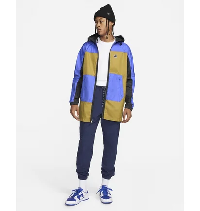 Куртка чоловіча Nike Sportswear Spu Woven Jacket Blue/Yellow Fb2192-382