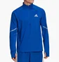 Кофта чоловіча Adidas Fast Half Zip Long Sleeve Running Top Blue HK5641