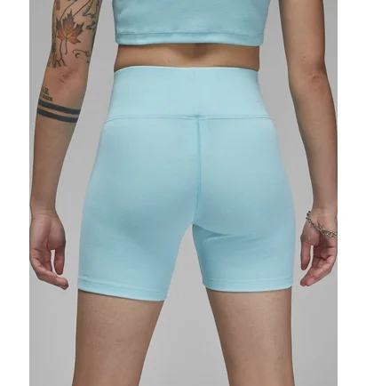 Шорты женские Air Jordan Ribbed Bike Shorts Turquoise DZ3180-464
