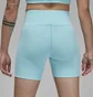 Шорты женские Air Jordan Ribbed Bike Shorts Turquoise DZ3180-464