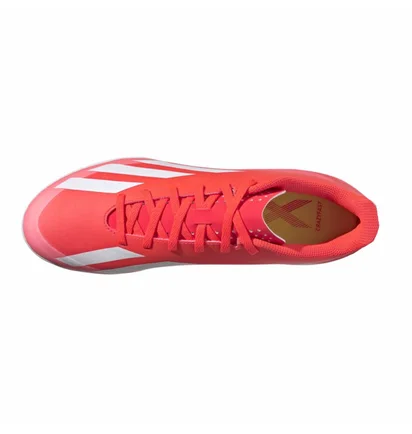 Сороконожки унисекс Adidas X Crazyfast Club Turf Soccer Shoes Red IF0724