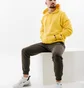 Худи мужское 47 Brand Pittsburgh Pirates Base Runner Yellow 580771XZ-FS