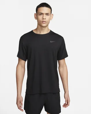 Футболка мужская Nike Dri-Fit Uv Miler Black Dv9315-010