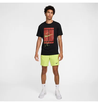 Футболка мужская Nike Court Heritage Black FZ8107-010