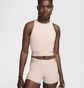Топ женский Nike Pro Dri-Fit Beige FQ7934-207